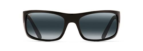 Maui Jim Peahi Sonnenbrille mit gewölbtem Design