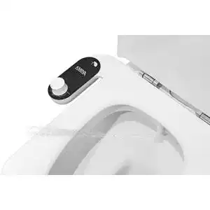 Dusch-WC Aufsatz Kmina – Bidet Aufsatz für Kaltwasser Toilette