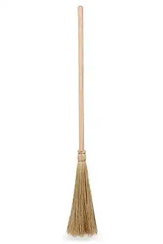 Mendi Hexenbesen 111 cm handgefertigt aus Naturmaterialien