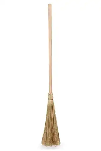 Mendi Hexenbesen 111 cm handgefertigt aus Naturmaterialien