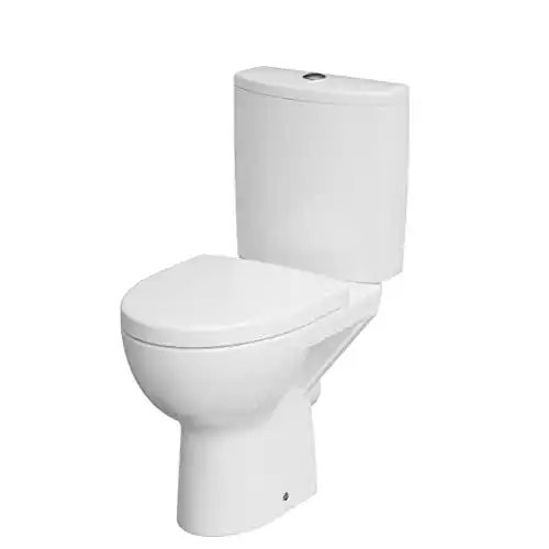 Cersanit Stand-WC mit Spülkasten Komplettset für einfache Montage