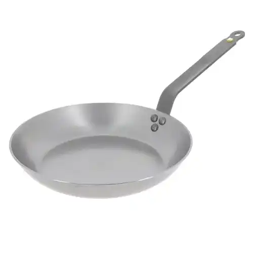 De Buyer Mineral B Pfanne aus Stahl, 26 cm, silber