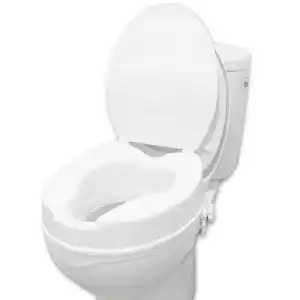 Toilettensitzerhöhung PEPE Mobility mit Deckel 10cm in Weiß