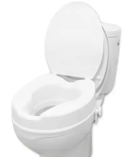 Toilettensitzerhöhung PEPE Mobility mit Deckel 10cm in Weiß