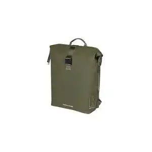 Basil SoHo Fahrradrucksack Nordlicht – wasserdicht, 17L, mossgrün