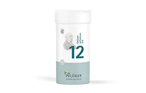 Pflüger Schüßler Salz Nr. 12 Calcium sulfuricum für Gelenke und Ausscheidung