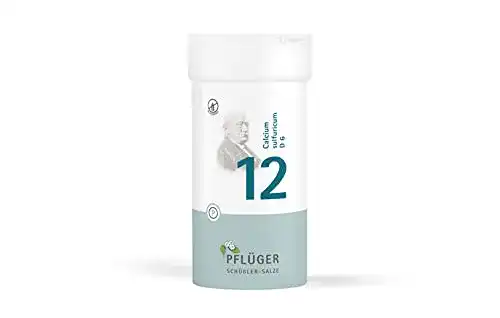 Pflüger Schüßler Salz Nr. 12 Calcium sulfuricum für Gelenke und Ausscheidung