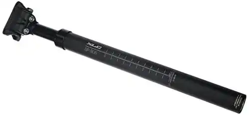 Sattelstütze XLC Pro SP S05 Feder für Erwachsene, Schwarz, 350 mm