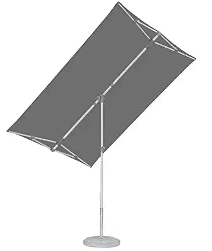 Glatz Sonnenschirm Suncomfort Flex Roof in Steinfarbe