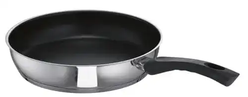 Schulte-Ufer Bratpfanne Wega 64055-28 aus Edelstahl, 28 cm
