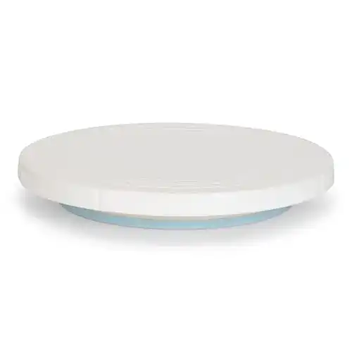 Tortendrehteller Patisse drehbare Tortenplatte aus Kunststoff, Weiß