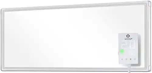 Infrarotheizung Kesser mit Thermostat und Fernbedienung