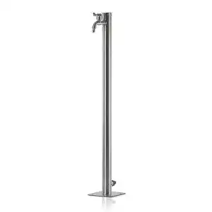 Wasserzapfsäule aus Edelstahl Wellington 95 cm Gartenzapfsäule