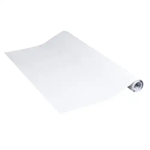 Möbelfolie Venilia Klebefolie Uni Matt Weiß 45 cm x 2 m