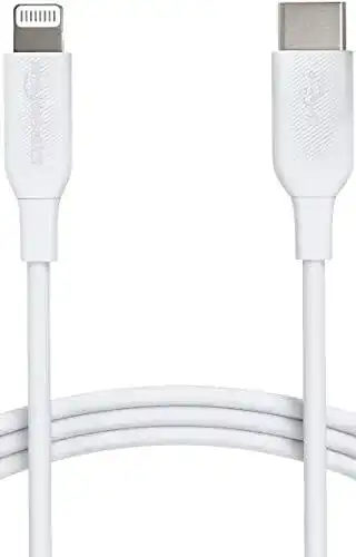Lightning-auf-USB-C-Kabel von Amazon Basics, MFi-zertifiziert, 1.8 m