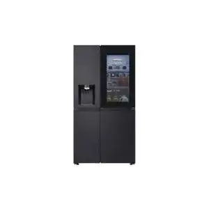 LG Side-by-Side Kühlschrank GSXE91EVAD mit Wassertank und InstaView