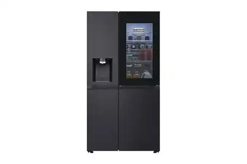 LG Side-by-Side Kühlschrank GSXE91EVAD mit Wassertank und InstaView