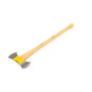 Ochsenkopf Doppel-ILTIS-Axt mit Hickory-Holzgriff
