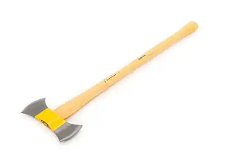 Ochsenkopf Doppel-ILTIS-Axt mit Hickory-Holzgriff