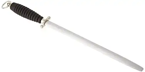 Zwilling Wetzstahl 31 cm verchromt für präzises Schärfen von Messern