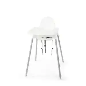 Kinderhochstuhl Ikea Antilop mit Tablett in Weiß