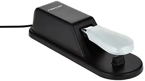 Sustain-Pedal Nektar NP-2 im Klavier-Stil, Schwarz