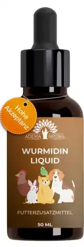 Wurmkur für Hunde: ADEMA Natural Wurmidin Liquid 50 ml