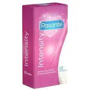 Kondome mit Noppen von Pasante Intensity für intensives Vergnügen