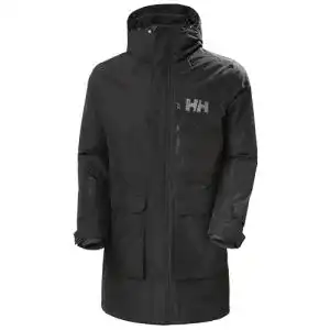Regenjacke Herren Helly Hansen Rigging Coat in Schwarz, Größe M