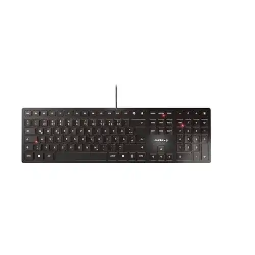 Cherry KC 6000 Slim Tastatur – USB Keyboard mit deutschem Layout