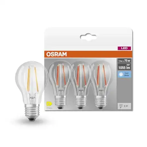 Energiesparlampe E27 Osram LED-Lampe in Kaltweiß