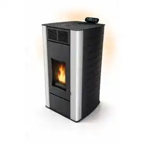 Wasserführender Pelletofen Nemaxx P18 mit 18 kW für bis zu 300 m³