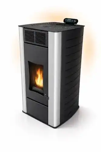 Wasserführender Pelletofen Nemaxx P18 mit 18 kW für bis zu 300 m³