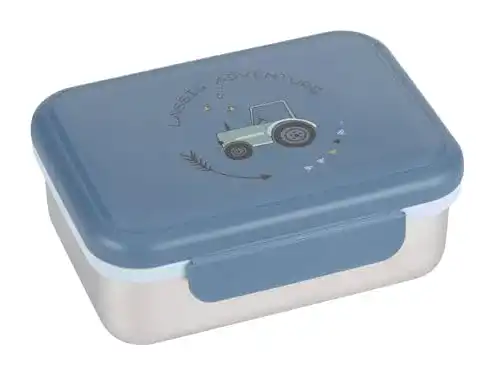 Lunchbox für Kinder aus Edelstahl LÄSSIG Brotdose