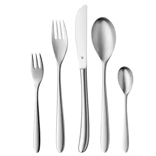 WMF Silk Edelstahl Besteck Set für 6 Personen