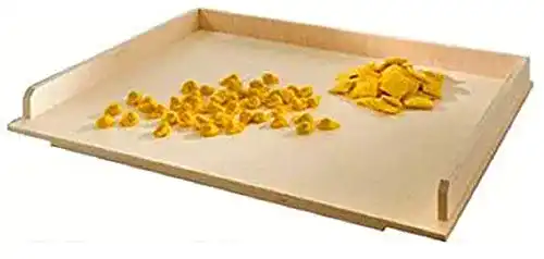 Backbrett aus Italien für Pasta mit Rand