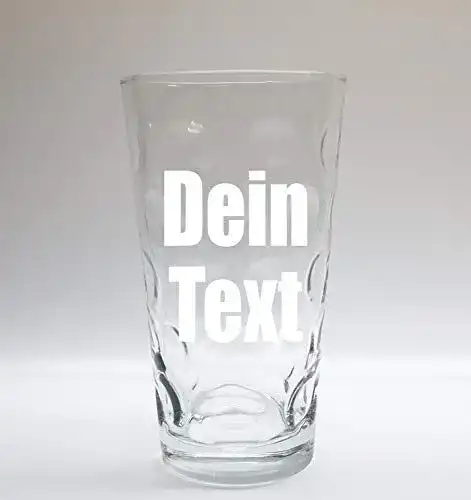 Dubbeglas mit Gravur 0,5 Liter individuell gestalten