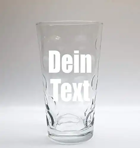Dubbeglas mit Gravur 0,5 Liter individuell gestalten