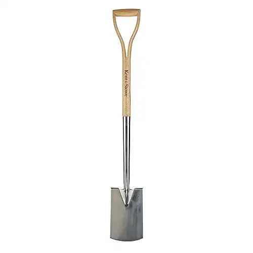 Kent & Stowe Beetspaten aus Edelstahl Professioneller Gartenspaten