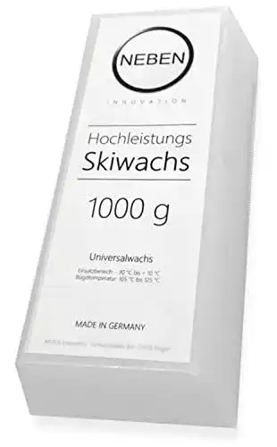 Skiwachs von NEBEN Innovation für alle Schneebedingungen