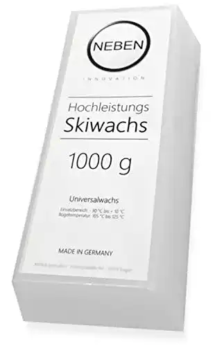 Skiwachs von NEBEN Innovation für alle Schneebedingungen
