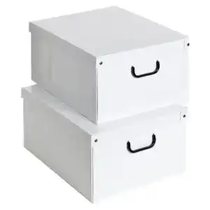 Karton mit Deckel Lavatelli KANGURU Aufbewahrungsboxen, 2 Stück