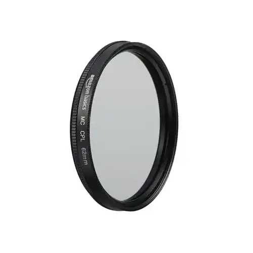 Zirkularer Polarisationsfilter 62mm von Amazon Basics