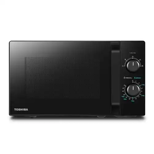 Toshiba MW2-MM20PF(BK) Freistehende Mikrowelle mit 20L und 800W