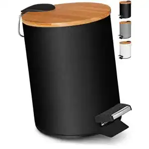 Kosmetikeimer VMbathrooms 3L im schwarzen Design