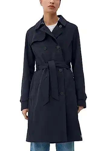 Trenchcoat für Damen von s.Oliver in Blau, Größe 32 EU