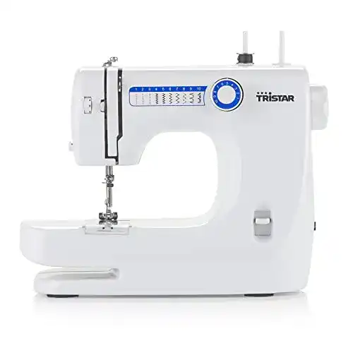 Freiarm-Nähmaschine Tristar SM-6000 mit 10 Programmen und Geschwindigkeitsregler