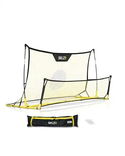 Rebounder Sklz Quickster Soccer Trainer Tornetz schwarz/gelb