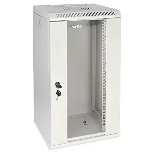 Serverschrank HMF 63312-07 10 Zoll, 12 HE Netzwerkschrank