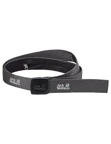 Geldgürtel Jack Wolfskin Damen Secret Belt Wide in Dark Steel